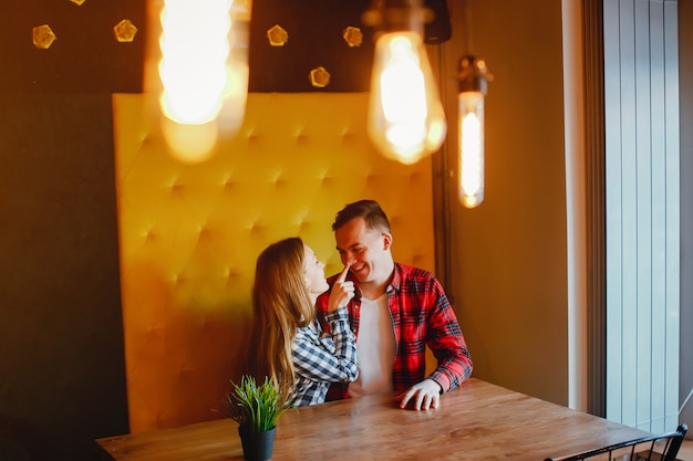 Par en un café