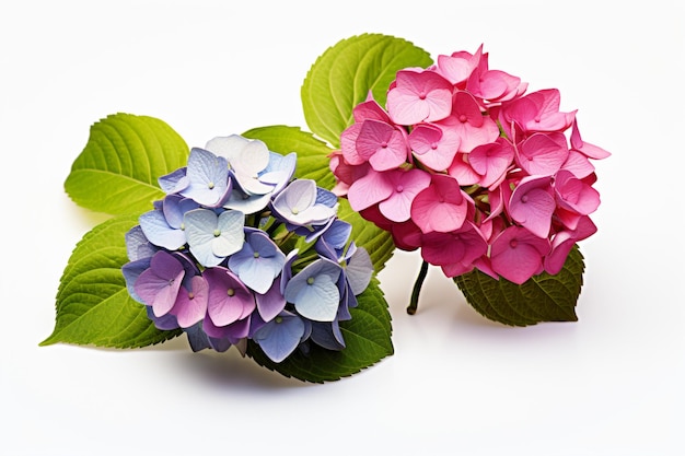 Un par de flores que están sentadas en una mesa.