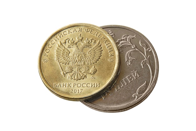 Par de monedas rusas Negocios y finanzas