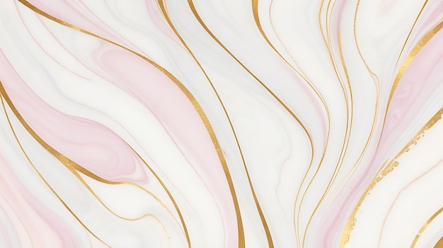 Par pal mármore fundo gradiente pastel com linhas douradas
