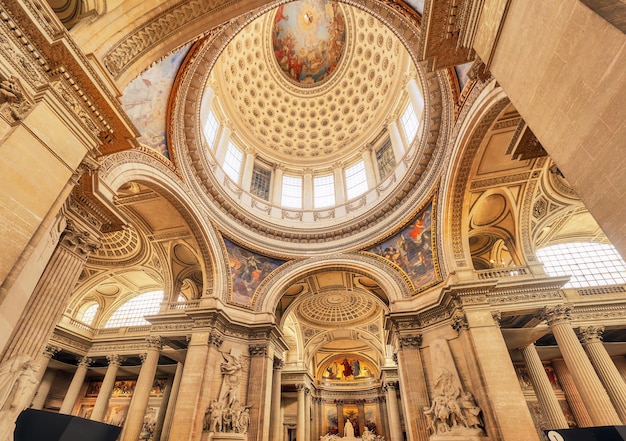 PARÍS FRANCIA 05 DE JULIO DE 2016 Interior del mausoleo francés para grandes personajes de Francia el Panteón en París