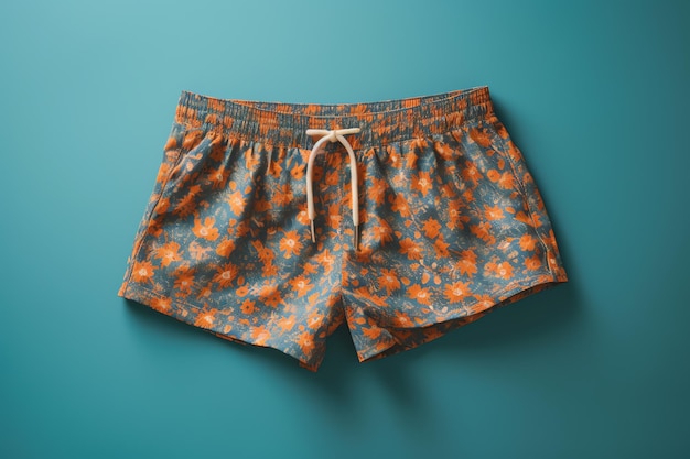 Un par de shorts con una corbata que dice 'te amo'