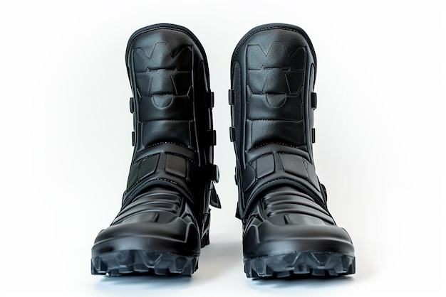 un par de zapatos negros con el número 3 en ellos