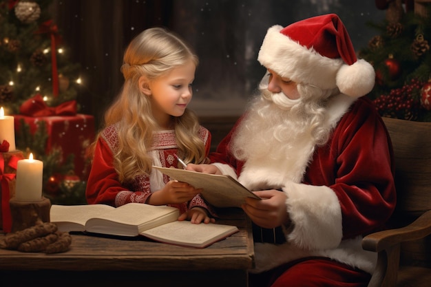 Para celebrar o Natal, as crianças escreveram ansiosamente cartas ao Papai Noel prometendo ser do melhor comportamento em troca dos presentes desejados.