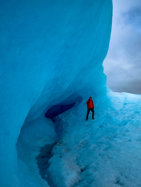 Foto para o iceberg.