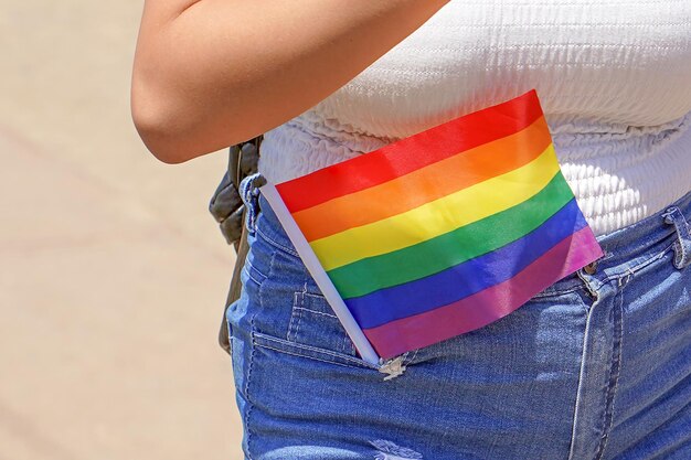 Parade der Lesben und Schwulen Parade der Toleranz Die jährliche Parade LGBT-Regenbogenfahnen bei der Gay-Pride-Parade