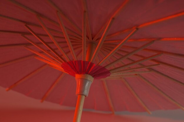 Foto paraguas japonés tradicional concepto de accesorios japoneses tradicionales