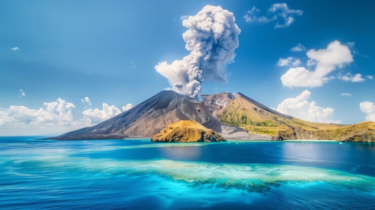 El paraíso de la isla volcánica
