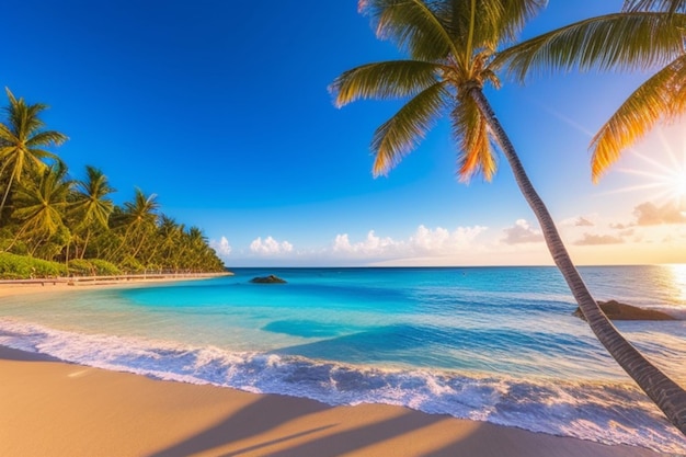 Un paraíso junto a la playa