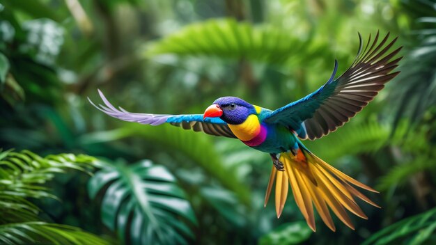 El paraíso tropical de las aves