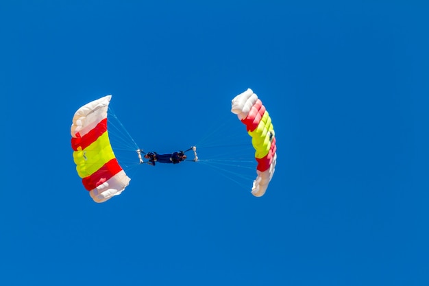 Foto paraquedista do papea