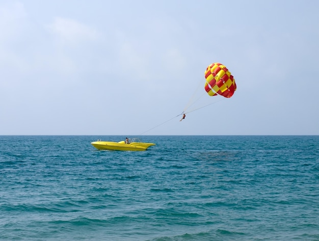 parasailing