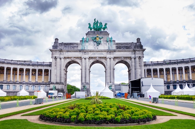 Parc Cinquantenaire Jubelpark en Bruselas, Bélgica