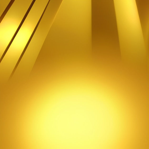 una pared amarilla con un fondo amarillo con una luz brillando a través de ella