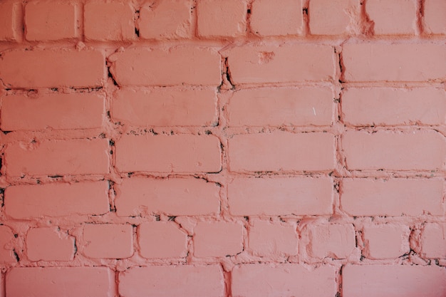 Pared bricky rosa.