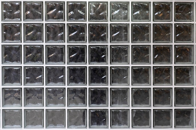 Pared de cristal decorativa