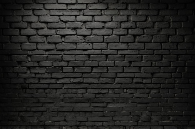 La pared está hecha de ladrillo.