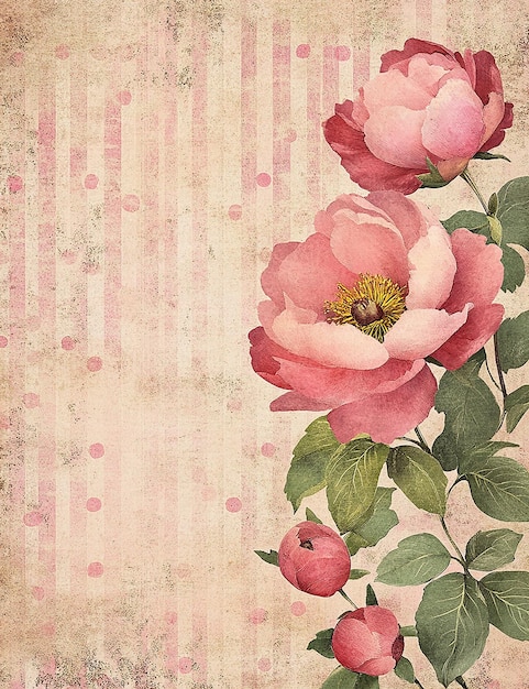 una pared con una flor en ella que dice primavera