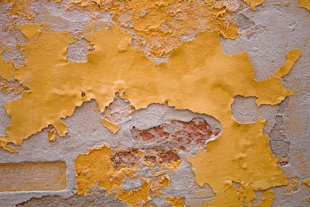 Pared de grunge de la vieja casa.