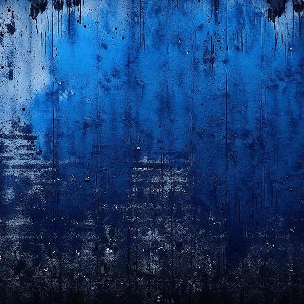 Pared de hormigón de cemento de textura azul oscura de fondo abstracto