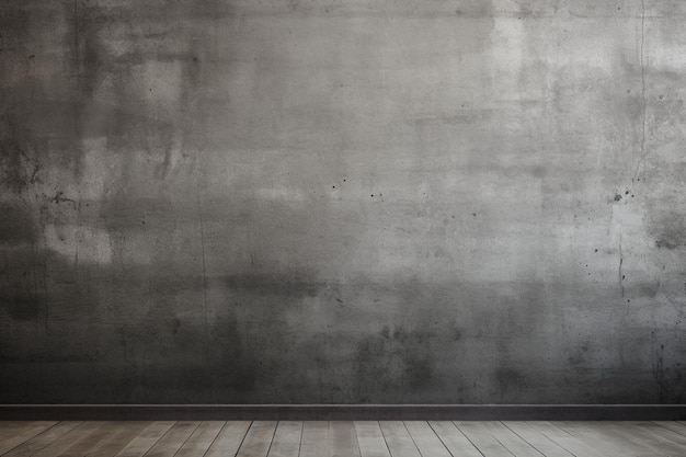 Foto una pared de hormigón oscuro en bruto en una pequeña casa minimalista con espacio en blanco para el texto