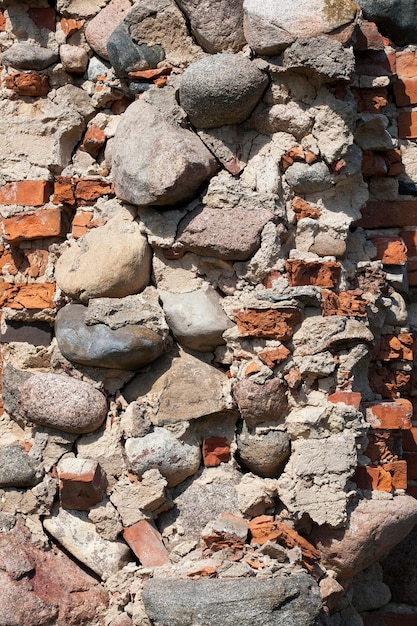 pared de ladrillo antiguo