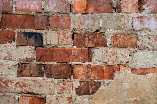 pared de ladrillo antiguo