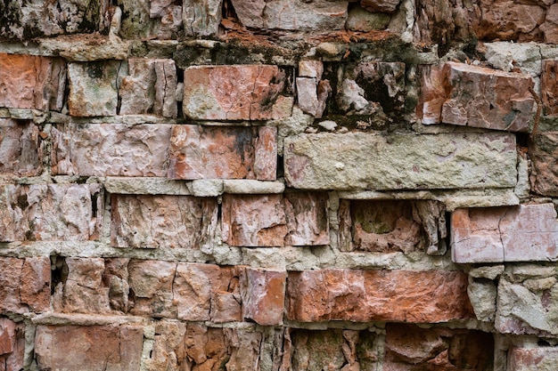 pared de ladrillo antiguo