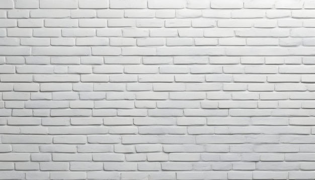 pared de ladrillo blanco con un fondo de ladrillos blancos