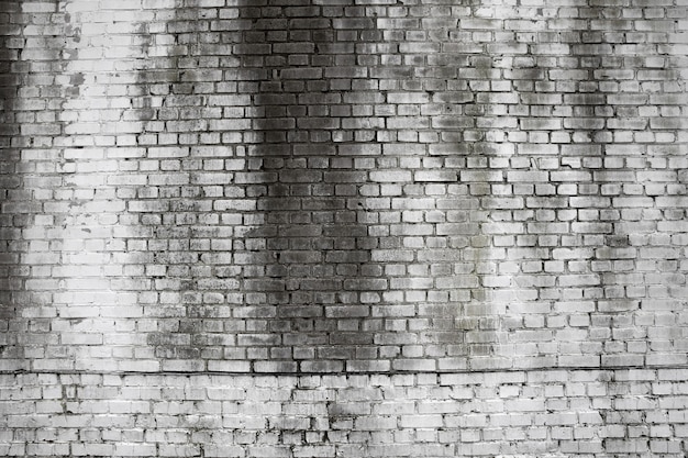 Pared de ladrillo blanco de fondo o textura