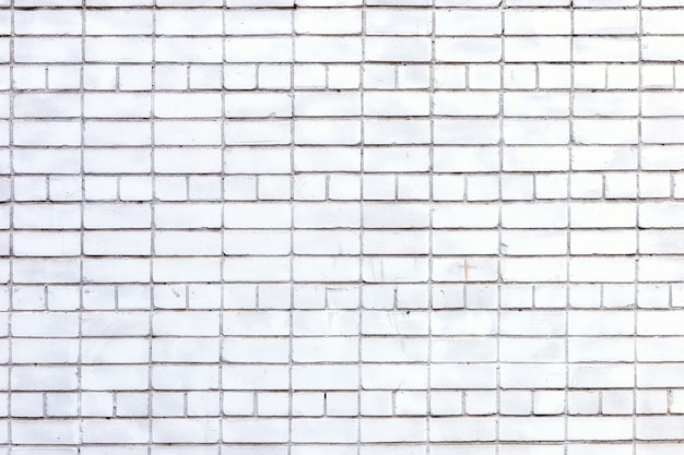 Pared de ladrillo blanco, textura rústica