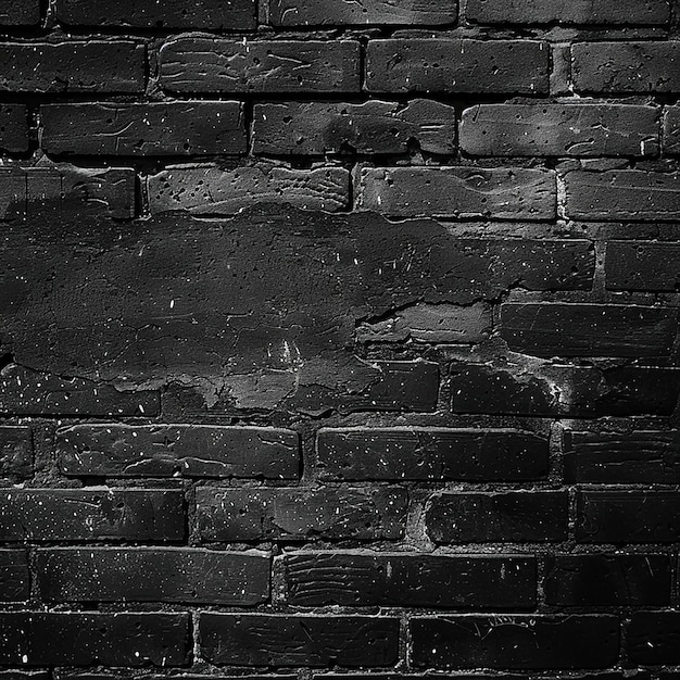 Foto una pared de ladrillo con un letrero blanco y negro que dice 