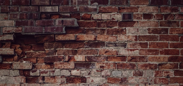 pared de ladrillo con textura vintage