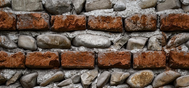 pared de ladrillo con textura vintage