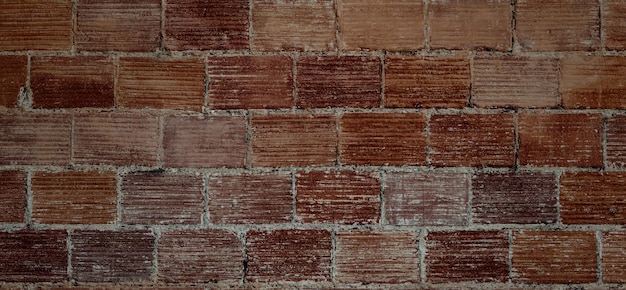 pared de ladrillo con textura vintage