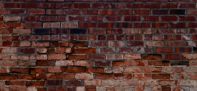 pared de ladrillo con textura vintage