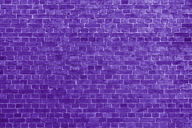 Pared de ladrillo violeta