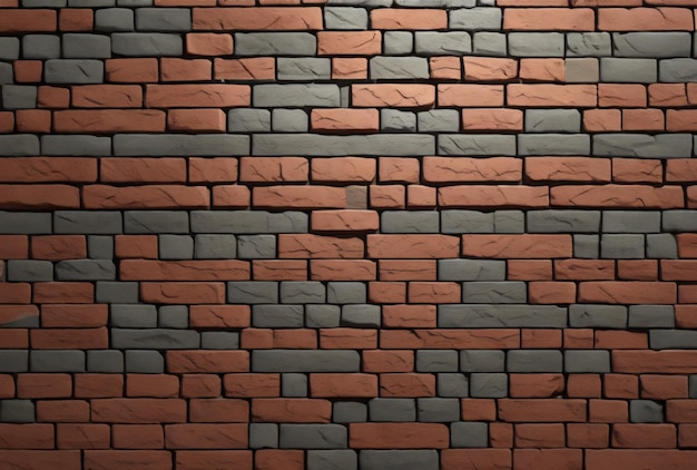 Una pared de ladrillos con un patrón de ladrillo