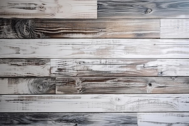 Una pared de madera con un color gris y blanco.