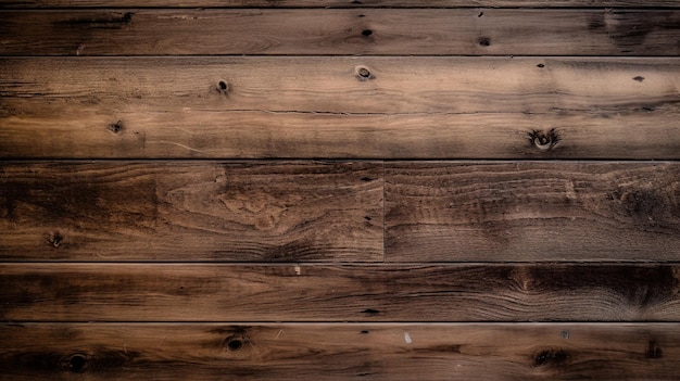 Una pared de madera con un fondo marrón y una textura de madera.