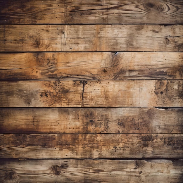 Foto una pared de madera con un fondo marrón.