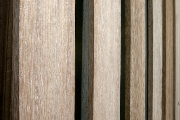 Pared de madera patrón abstracto con fondo de madera borrosa