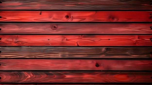 Una pared de madera roja con un fondo de madera y la palabra madera.