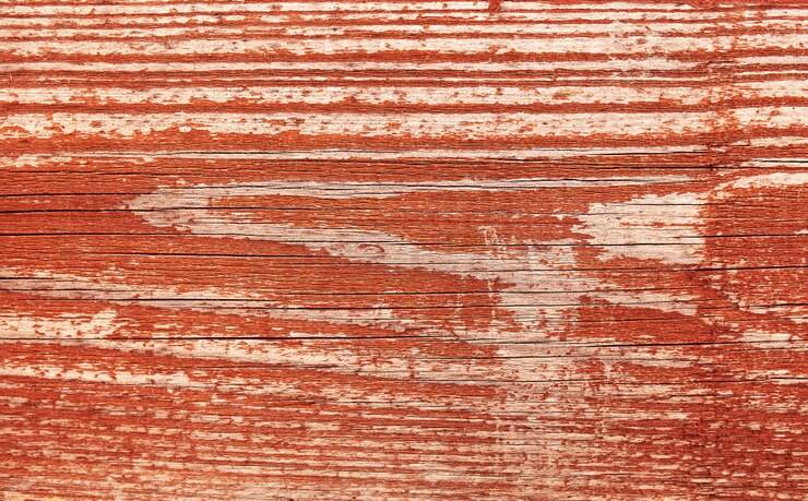 Foto pared de madera roja