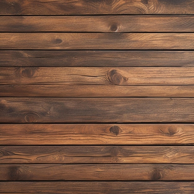 Una pared de madera con una textura de madera de color marrón oscuro.