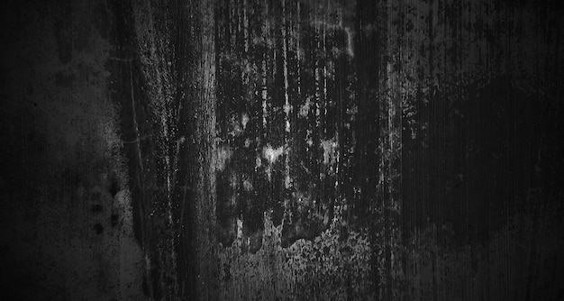 Pared negra aterradora para el fondo Pared oscura concepto de fondo de halloween Horror textura de hormigón