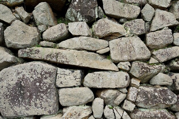 pared de roca de piedra