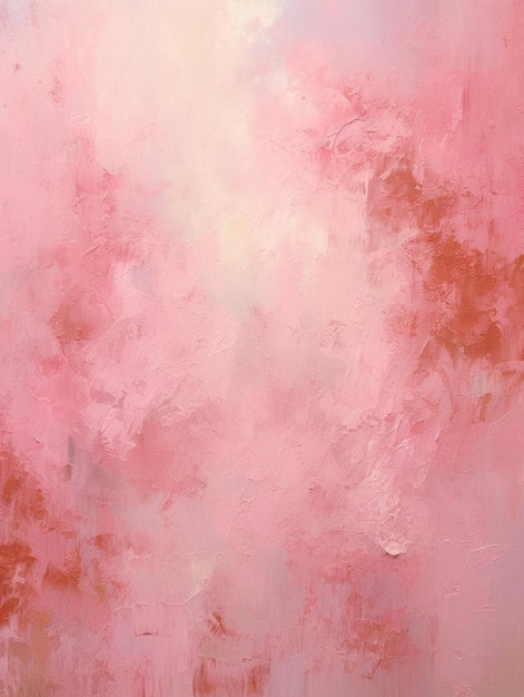 la pared rosa de la pintura