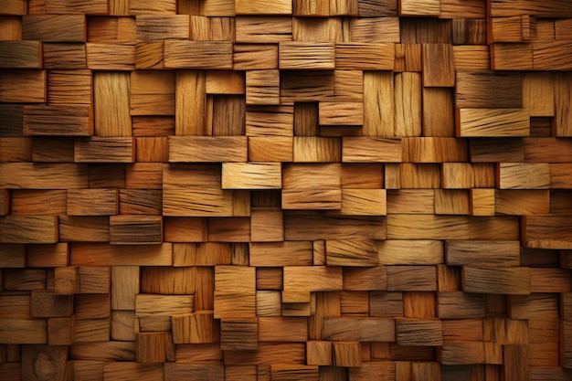 Una pared de tablones de madera con la palabra madera