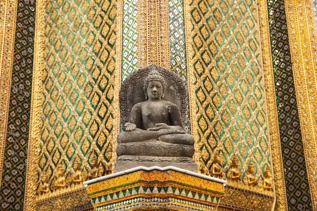 Pared del templo de Buda